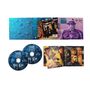 Zwei CDs, vorne "MR. BIG" und "Hey Man" in blauer Schrift. Enthält Bilder von Musikern und ein Wassertröpfchen-Muster.