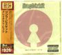 "limpbizkit", "GREATEST HITZ", vertikaler Text in Japanisch. Rotes Keyhole-Logo, "Parental Advisory" Hinweis.