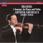 Johannes Brahms: Sonaten für Violine & Klavier Nr.1-3 (UHQ-CD), CD