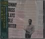 "SONNY CRISS PLAYS COLE PORTER" steht in großen Buchstaben. Links vertikal japanische Schriftzeichen. Rechts ein Mann mit Saxophon.