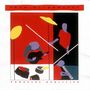 Oben: "JACK DEJOHNETTE", unten: "PARALLEL REALITIES". Illustration von Musikern mit Gitarre, Drumsticks und Klavier.