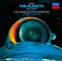 "Holst The Planets, John Williams Star Wars, Los Angeles Philharmonic, Zubin Mehta." Illustration von Planeten. Logo: DECCA.