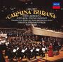 "Carmina Burana" von Carl Orff. Künstler: Edita Gruberova, John Aler, Thomas Hampson. Logo von Decca. Konzert in großem Saal.