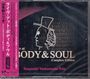 "Live at BODY & SOUL Complete Edition, Tsuyoshi Yamamoto Trio." Ein stilisiertes Profil eines Mannes mit Hut.