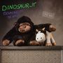 Texts: "Dinosaur Jr", "Bouncing Off the Walls", "Green Mind Tour Live 1991". Ein Plüschgorilla und eine Plüschkuh sitzen auf einem Verstärker.