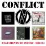 Conflict: Statements Of Intent 1988 - 1994, CD,CD,CD,CD,CD