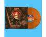 Covertext: "Magnum On a Storyteller's Night". Illustration: Leute um ein Kaminfeuer. Orangefarbene Vinyl-Schallplatte.