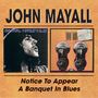 John Mayall: Notice To Appear / Banquet In Blues, CD,CD