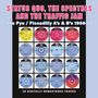 Oben steht: "Status Quo, The Spectres and The Traffic Jam". Darunter sind Abbildungen von 20 Schallplatten.