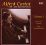 : Alfred Cortot - The Late Recordings Vol.3, CD