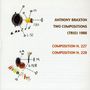Anthony Braxton: Two Compositions (Trio), CD,CD