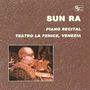 Sun Ra: Piano Recital - Live, CD