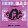 Texte: "STUDIO ONE CLASSICS", "THE ORIGINAL", Künstlernamen, "SOUL JAZZ RECORDS". Illustration mit drei Köpfen.