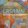 Stefano Casarini: Etüden für Gitarre Nr.1-24, CD