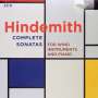 Paul Hindemith: Sonaten für Bläser & Klavier, CD,CD