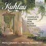 Friedrich Kuhlau: Sonaten für Flöte & Klavier, CD