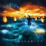 Oben steht "ARENA", unten "contagion". Eine Figur in Flammen auf leuchtendem Hintergrund.