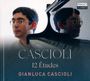 Gianluca Cascioli: 12 Etüden für Klavier, CD