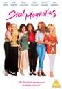 „Steel Magnolias“ steht in rosa Schrift über sechs lächelnden Frauen. Darunter: „The funniest movie ever to make you cry!“