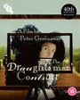 "A Film by Peter Greenaway. The Draughtsman's Contract. 40th anniversary 4K remaster. Gesicht einer Person in Hut."