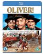 "OLIVER!", Gewinner von sechs Academy Awards. Zwei Jungen in alten Kleidern, lachend und fröhlich auf einer belebten Straße.