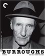 "BURROUGHS", "The Movie", "Directed by Howard Brookner", "The Criterion Collection", "1983". Schwarz-weiß Portrait eines Mannes mit Hut.
