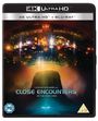 "4K ULTRA HD™ + BLU-RAY™, A Steven Spielberg Film, Close Encounters of the Third Kind" darunter Berge und Lichter.
