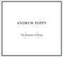 ANDREW POPPY. The Beating of Wings. Minimalistisches Design mit doppeltem Rahmen.