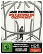 "Jack Nicholson. One Flew Over the Cuckoo's Nest. FSK 12. Limitierte 2-Disc Steelbook Edition." Ein Mann im Käfig.