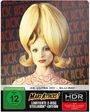 Texte: "ACK ACK ACK", "FSK ab 12 freigegeben", "Mars Attacks!", "Limitierte 2-Disc Steelbook-Edition", "4K Ultra HD + Blu-ray", "Inklusive HDR". 

Frau mit sehr hoher blonder Frisur.