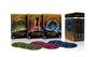 "Lord of the Rings" Boxset mit 4K UHD Discs und kunstvollen Abdeckungen: "The Fellowship", "The Two Towers", "The Return".