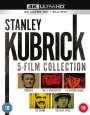 Stanley Kubrick: Stanley Kubrick 5-Film Collection (Ultra HD Blu-ray & Blu-ray) (UK Import), UHD,UHD,UHD,UHD,UHD,BR,BR,BR,BR,BR