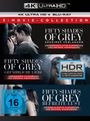 : Fifty Shades of Grey - 3-Movie Collection (Ultra HD Blu-ray & Blu-ray), UHD,UHD,UHD,BR,BR,BR