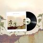 Text: "Searching builds, Searching destroys". 
Cover eines Albums mit Pflanzen in Erde und einer Schallplatte.