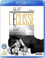 Text: Alain Delon, Monica Vitti, L’Eclisse, StudioCanal, Michelangelo Antonioni, digitally restored. Schwarz-weißes Paarmotiv.