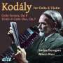 Zoltan Kodaly: Sonate für Cello solo op.8, CD
