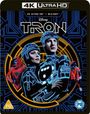 Steven Lisberger: Tron (1982) (Ultra HD Blu-ray & Blu-ray) (UK Import mit dt. Tonspur), UHD,BR