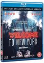 "Includes Exclusive Alternate Version", "One of the Best Films of the Year", "Welcome to New York", Hände in Handschellen.