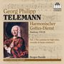 Georg Philipp Telemann: Harmonischer Gottesdienst Vol.1 (Kantaten für hohe Stimme, Blockflöte, Bc / Hamburg 1725/26), CD