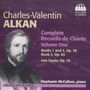Charles Alkan: Recueils de Chants Vol.1, CD