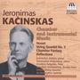Jeronimas Kacinskas: Kammermusik, CD
