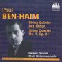 Paul Ben-Haim: Streichquartett Nr.1 (op.21), CD