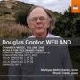 Douglas Gordon WEILAND, Kammermusik, Vol. 1: Werke für Violine und Klavier. Im Hintergrund ist eine hügelige Landschaft.
