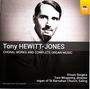 Text: "Tony HEWITT-JONES, CHORAL WORKS AND COMPLETE ORGAN MUSIC, Vivum Singers, Tom Winpenny, organ of St Barnabas Church, Ealing."

Ein Mann im Anzug, plus ein gelbes Logo mit stilisierten Tasten.