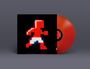 Ein roter, verpixelter Boxkämpfer, weiße Hose, auf schwarzem Cover. Rote Schallplatte sichtbar.