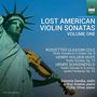 Arthur Greene: Lost American Violin Sonatas Vol. 1, CD