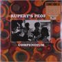 "Rupert’s People Compendium" steht in weißer Schrift über einem bunten, kreisförmigen Muster mit einem Schwarz-Weiß-Foto.