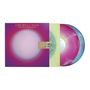Der Text lautet "Andy Bell & Masal - Tidal Love Numbers". Zwei bunte Vinylplatten, die ineinander gesteckt sind.