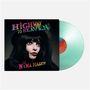 "Highway to Heaven" und "Nina Hagen" in bunten Buchstaben. Frau mit Hut auf dem Cover, Schallplatte in türkis.