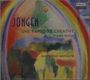 Text: "JONGEN UNE RAPSODIE CRÉATIVE PIANO MUSIC" und "RICCARDO MUSSATO". Ein Regenbogen über einer Landschaft.